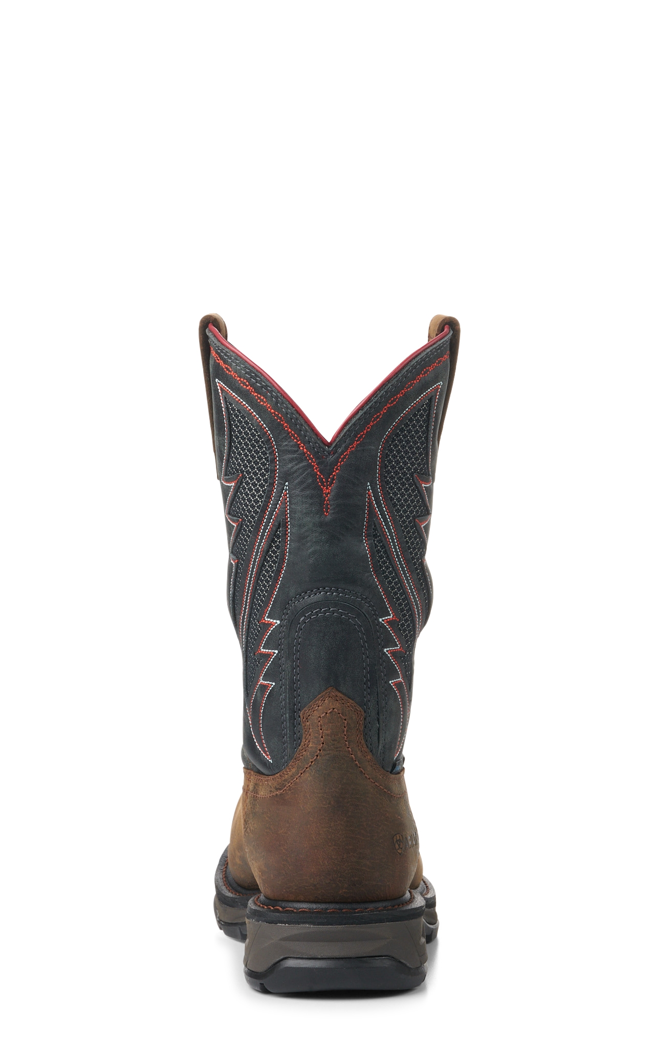 Ariat Men's WorkHog XT Rye Brown and Storm VentTEK Waterproof Square Carbon Toe Work Boot - Image 1