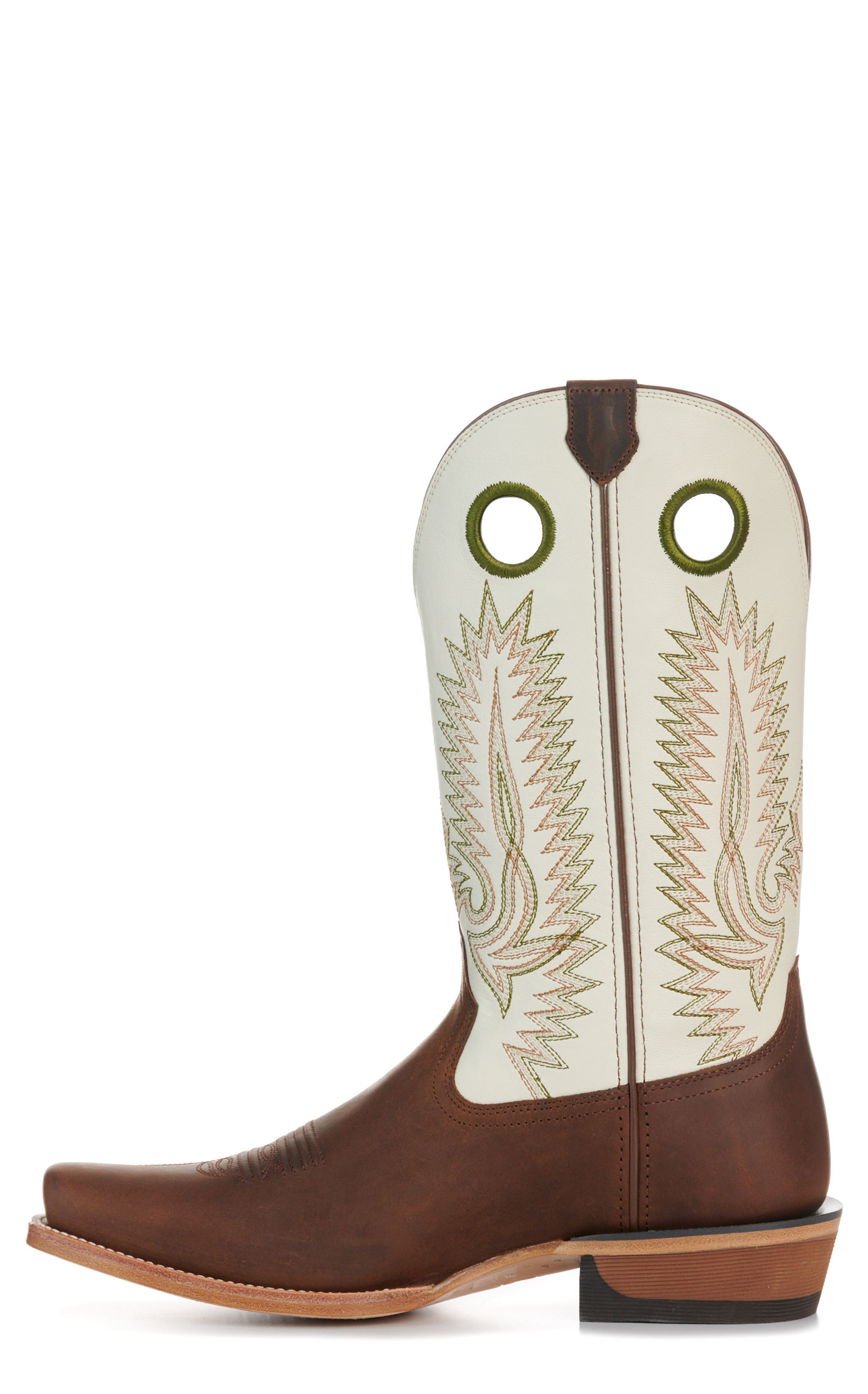 Ariat Men's Hickory & Crema TekStep Narrow Cutter Toe Cowboy Boots - Image 1