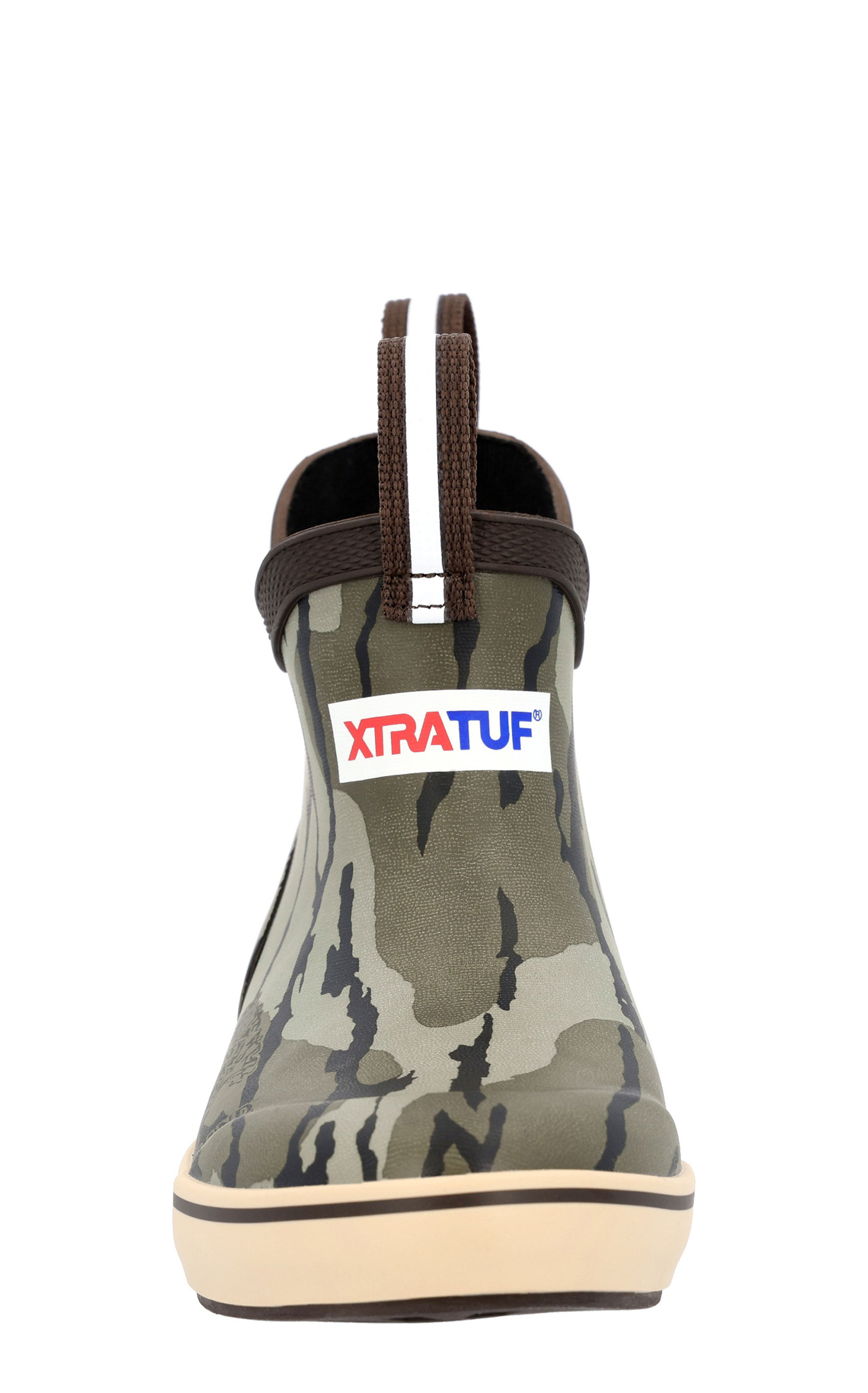 XTRATUF Youth Bottomland Mossy Oak Camo Ankle Deck Rubber Boots - Image 1