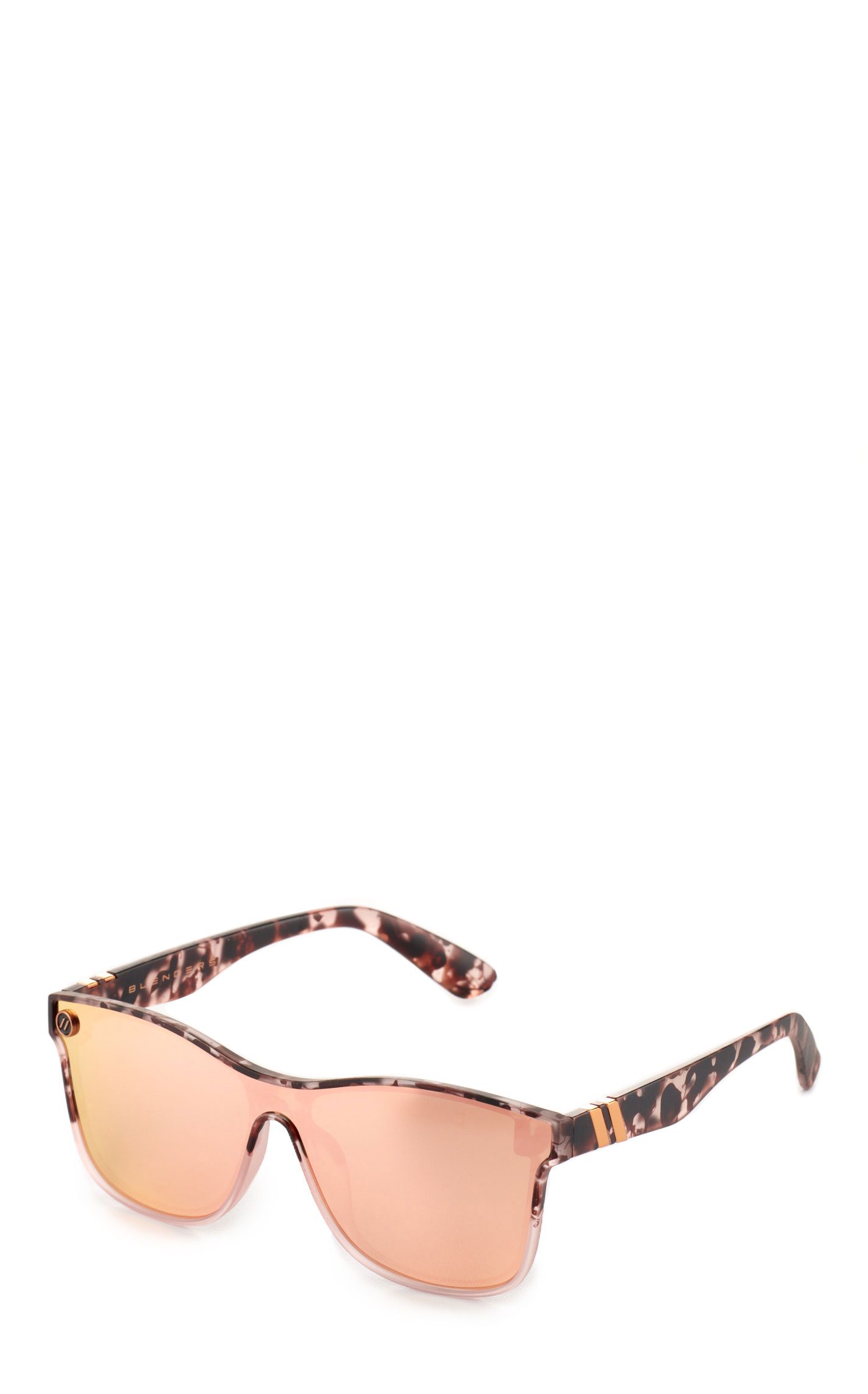 Blenders Eyewear Lion Heart Tortoise to Matte Peach & Champagne Polarized Sunglasses - Image 1