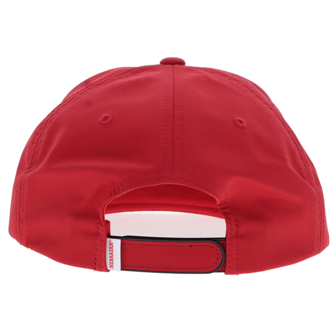 Hooey Collegiate Collection Red NU Huskers Flat Bill Cap - Image 1
