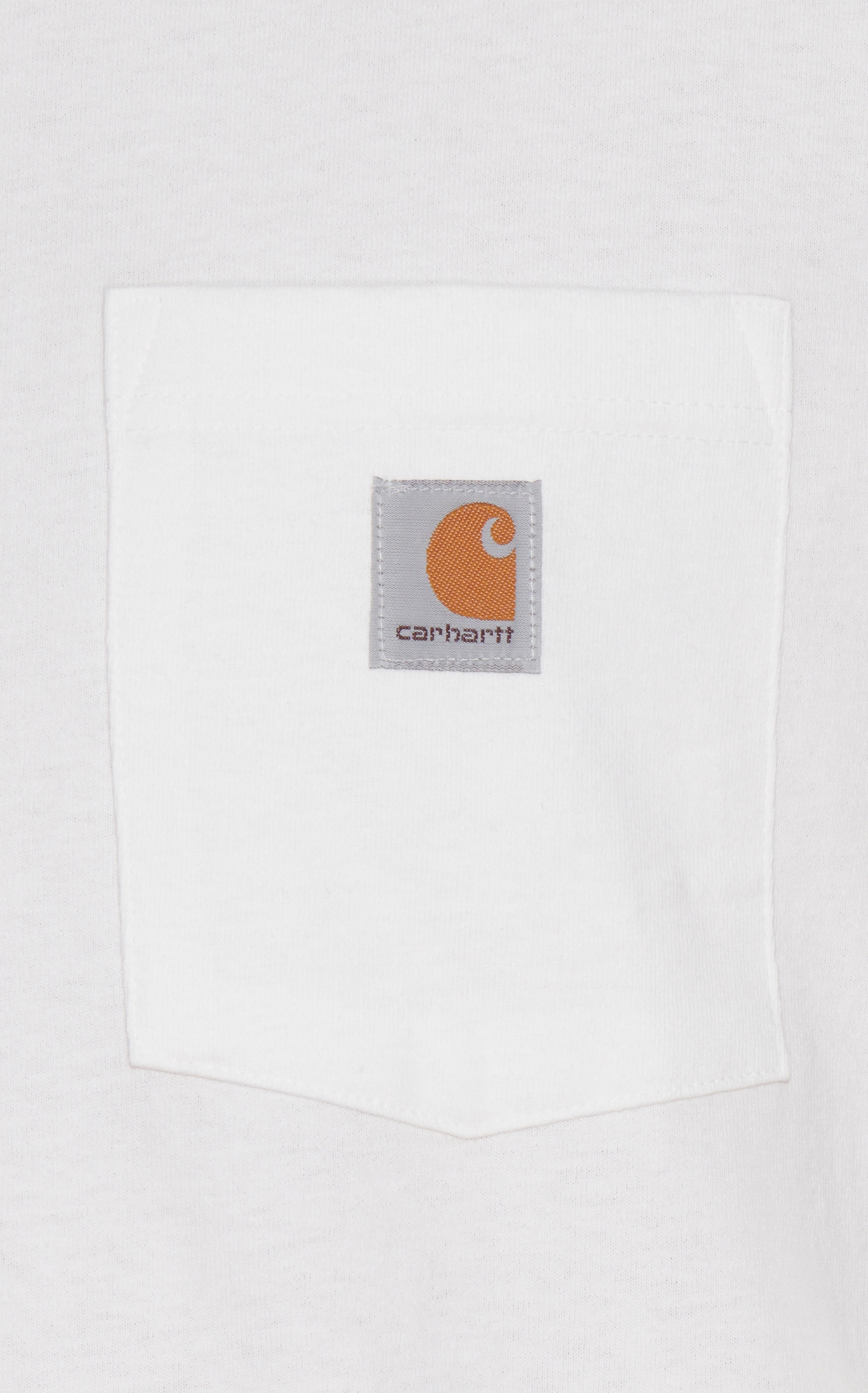 Carhartt Men's White Heavy Cotton Loose Fit Short Sleeve Work T-Shirt - Image 1