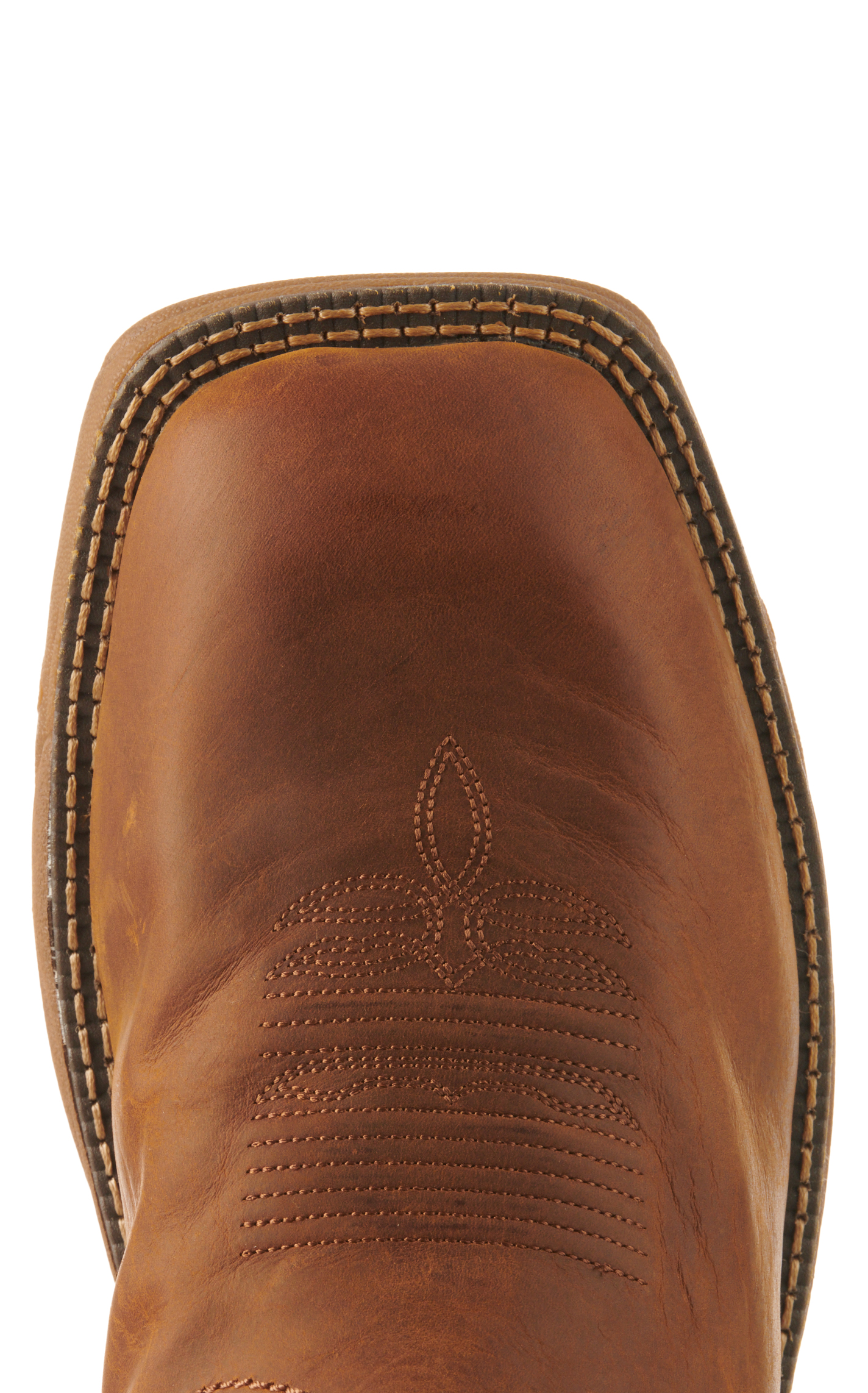 Justin Men's Rush Tan Waterproof Square Toe Work Boots - Image 1