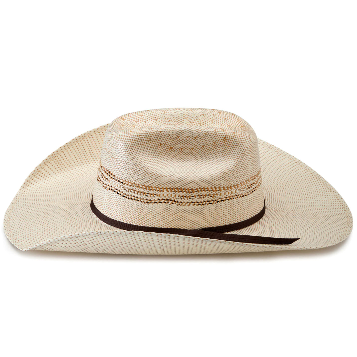 Twister Youth Two Toned Cattleman Bangora Straw Hat - Image 1