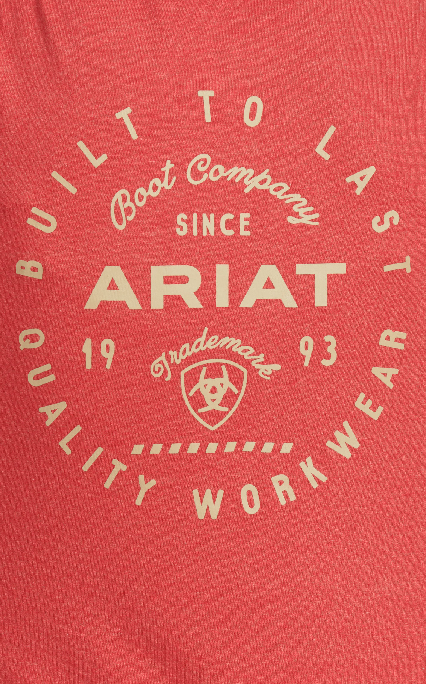 Ariat Rebar Women's Red Logo Graphic Work T-Shirt - Image 1