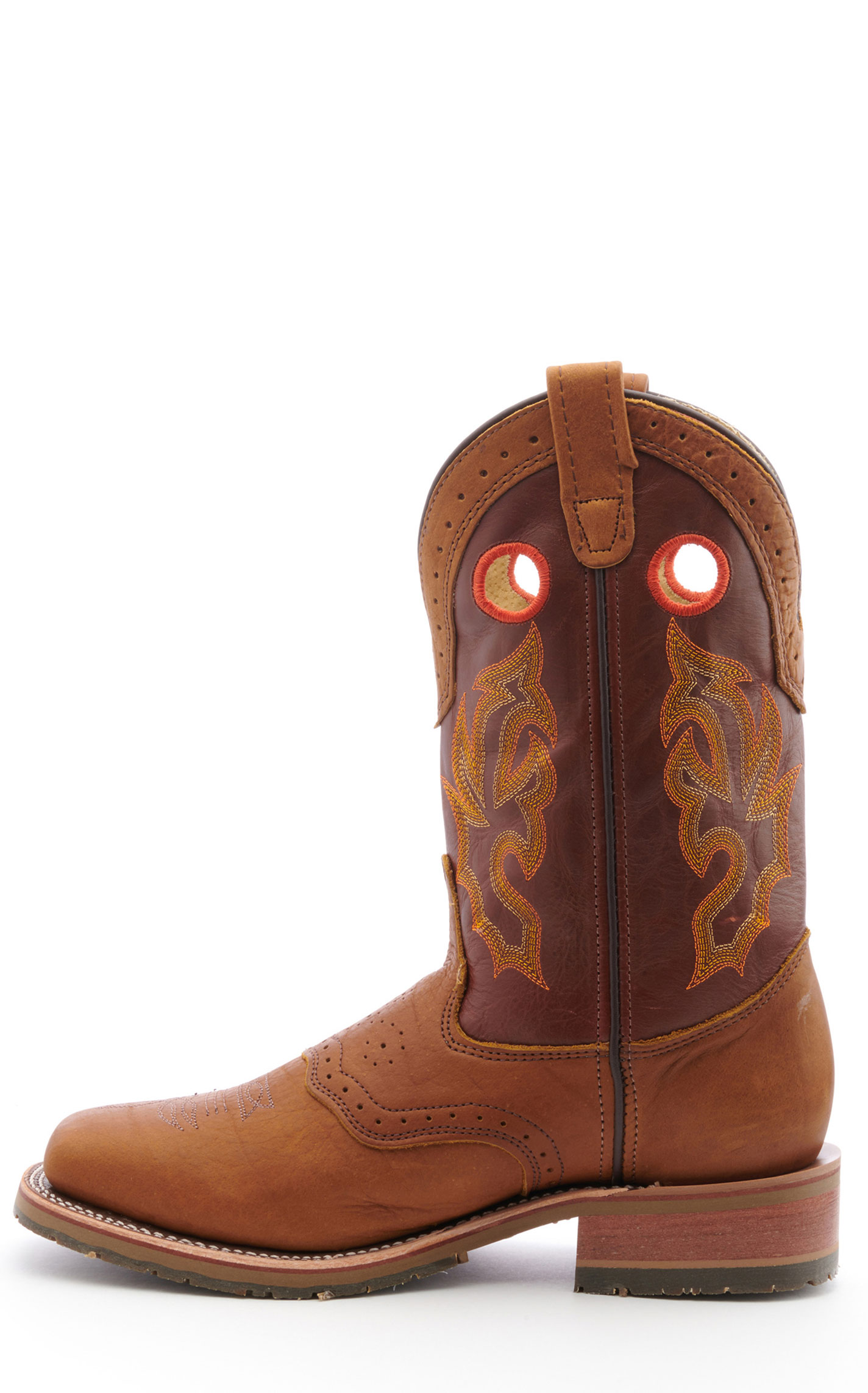 Double H Men's Mickey ICE Peanut Bison Wide Square Steel Toe Work Boot - Image 1