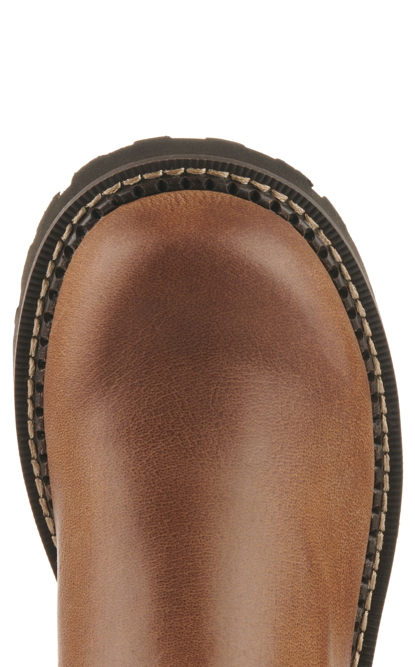 Ariat Women's Fatbaby Distressed Brown Round Toe Chelsea Boot - Image 1