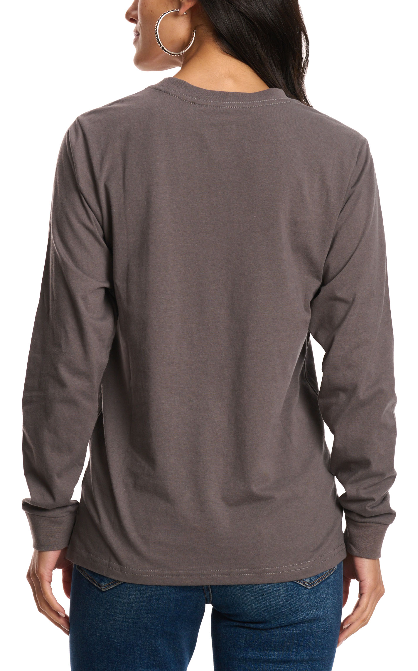 Jadelynn Brooke Women's Graphite Gray Merry Happy T-Shirt - Image 1