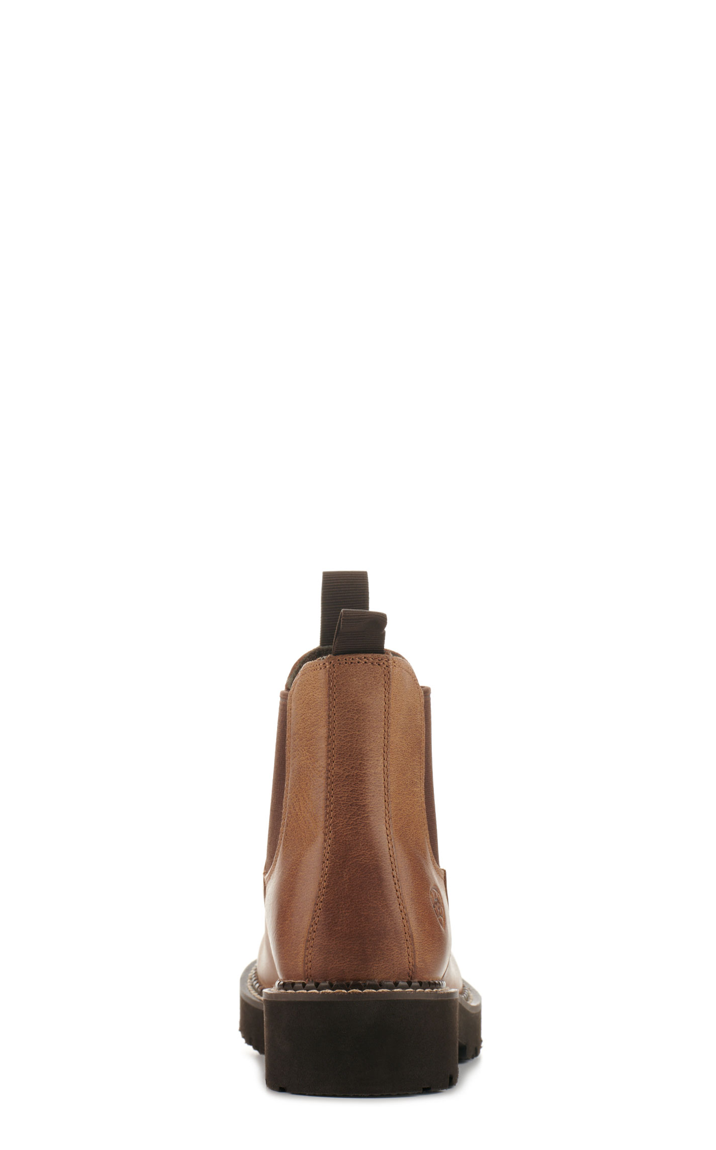 Ariat Women's Fatbaby Distressed Brown Round Toe Chelsea Boot - Image 1