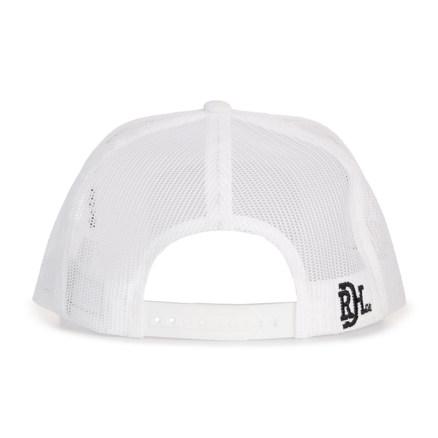 Red Dirt Hat Co. Boss Hog White Logo Patch Flat Bill Cap - Image 1