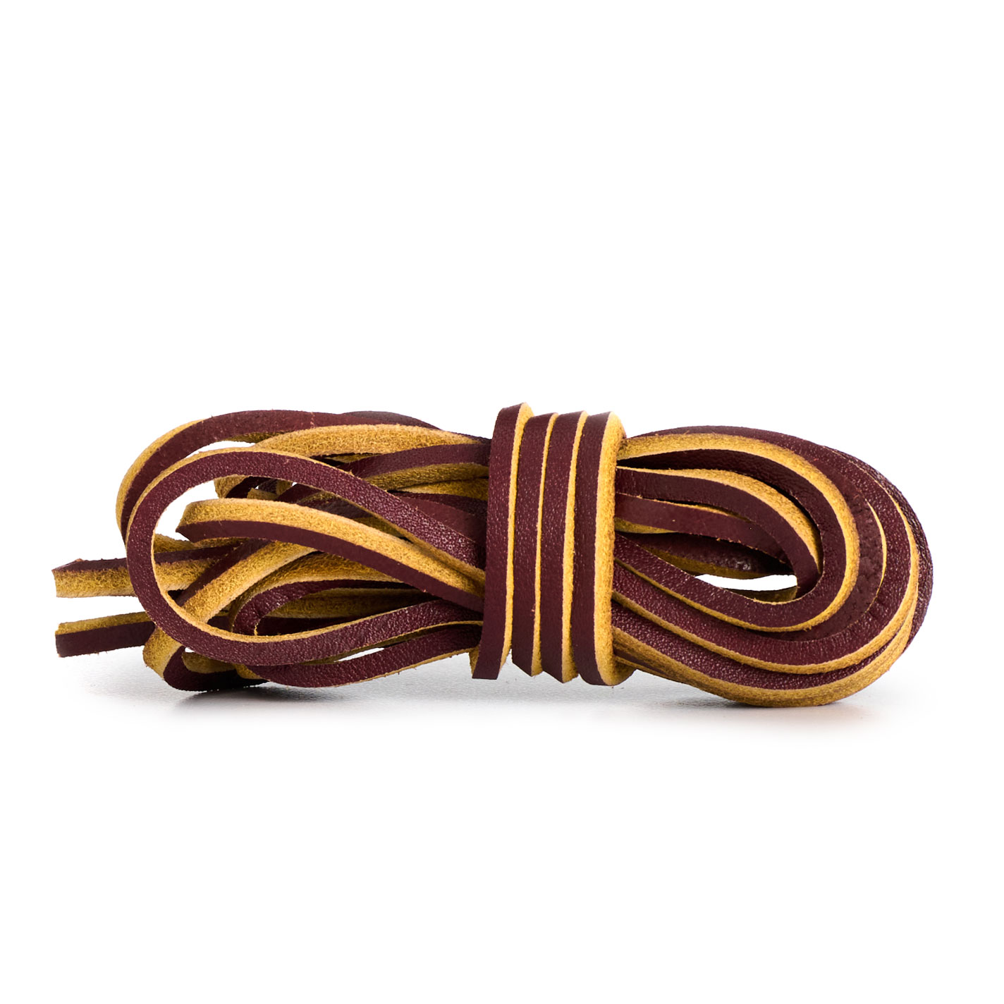 Ariat Tan 60-Inch Leather Laces - Image 1