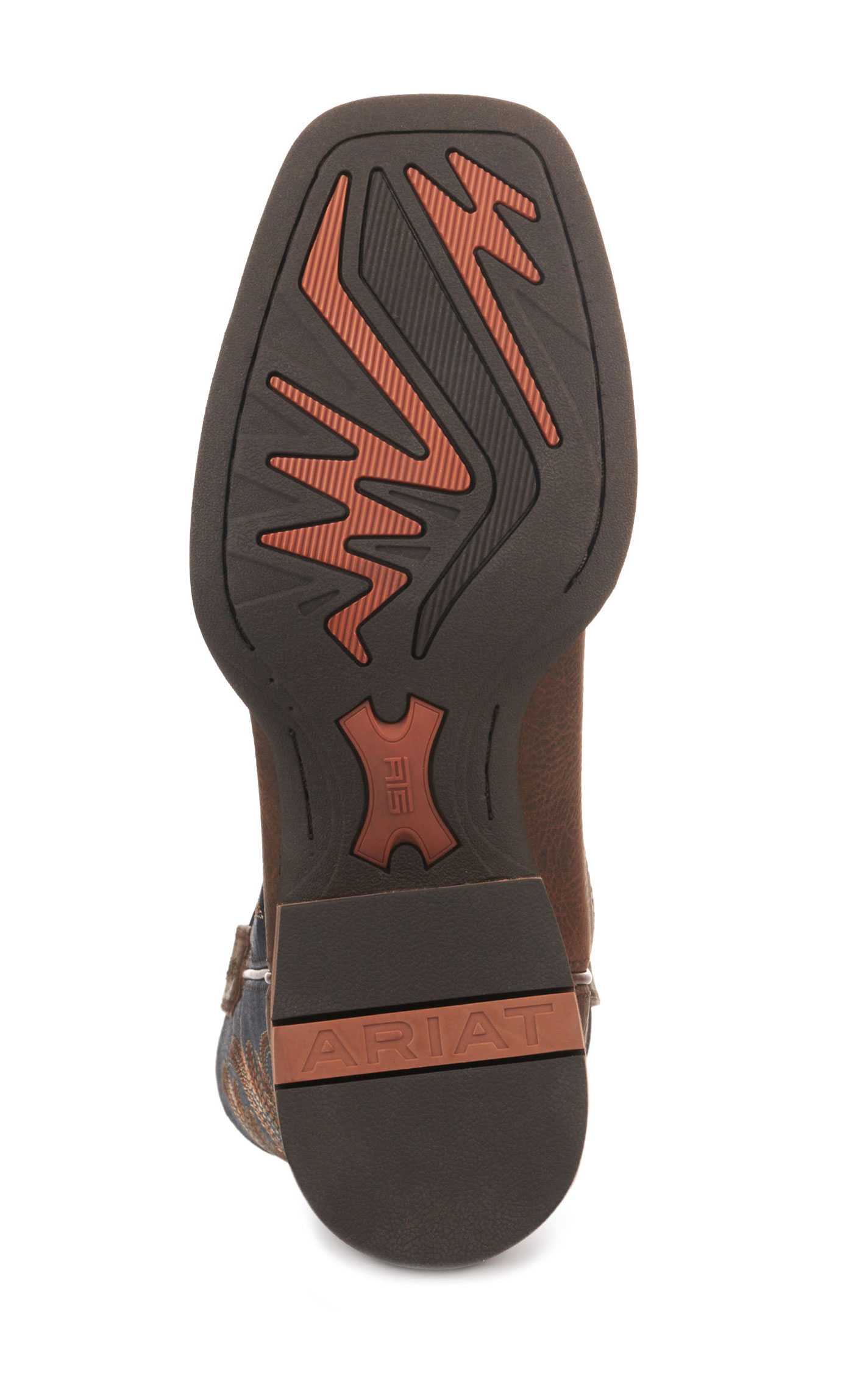 Ariat Men's Slingshot Rowdy Brown and Blue SmatLite Wide Square Toe Cowboy Boots - Image 1