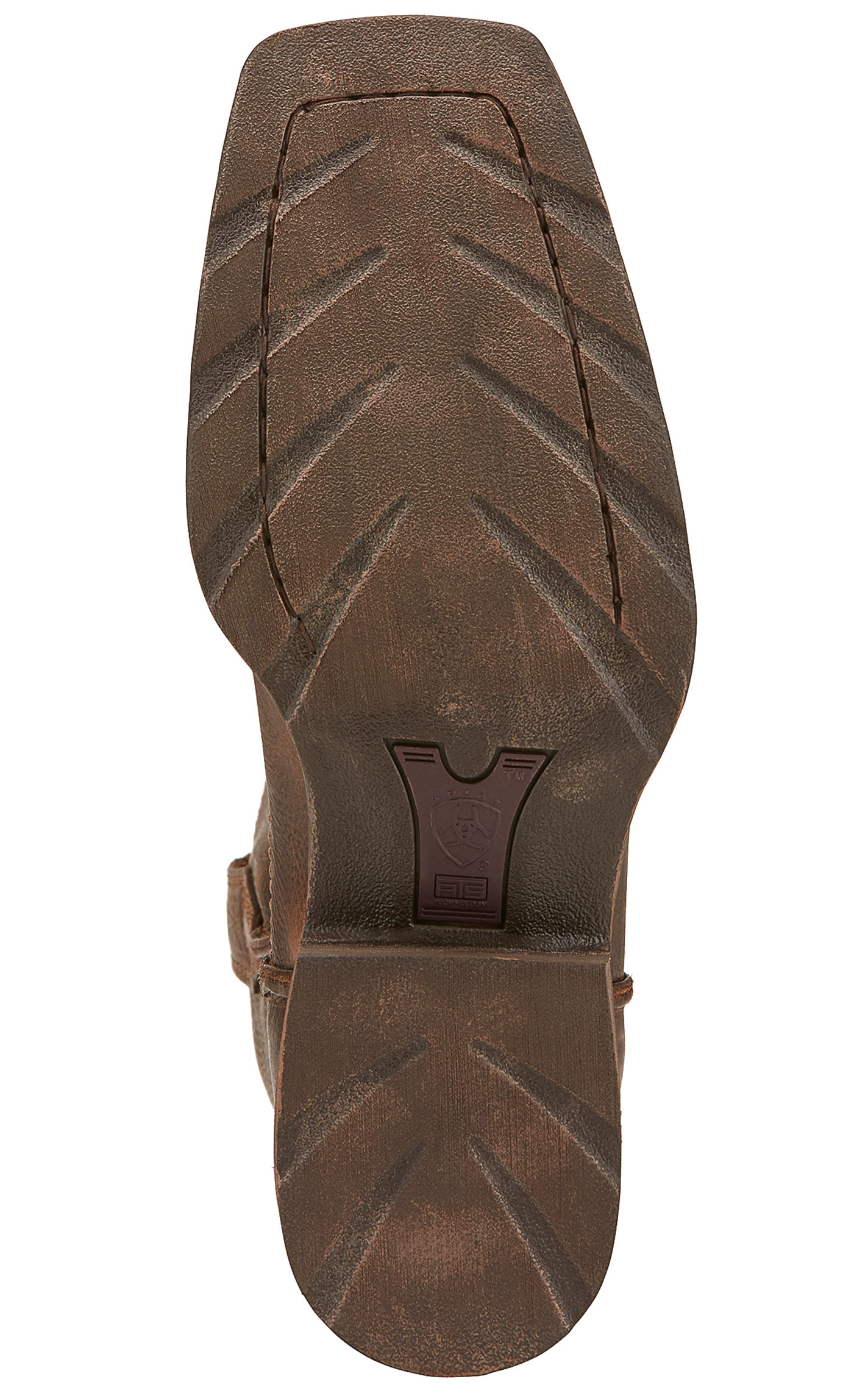 Ariat Men's Rambler Wicker Brown Square Toe Cowboy Boots - Image 1