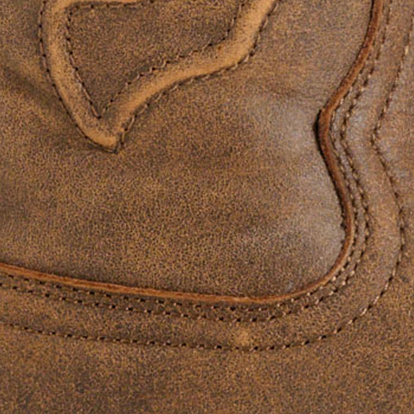 Laredo Women’s Megan Tan Stockman Broad Square Toe Cowboy Boots - Image 1