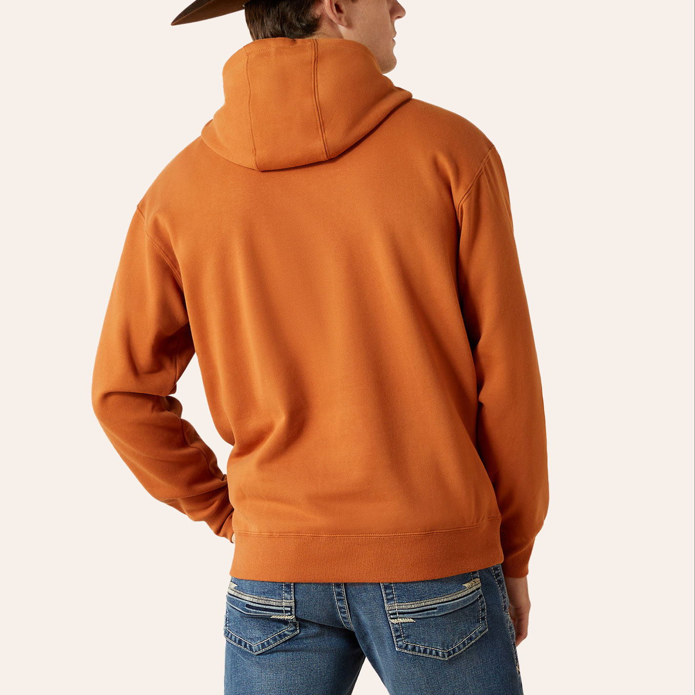 Ariat Men's Adobe Shield Logo Hoodie - Image 1