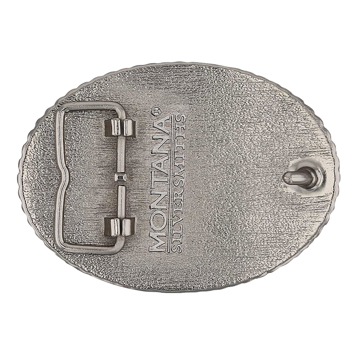 Montana Silversmiths Metal Alloy Attitude Two Tone State Heritage Texas Belt Buckle - Image 1