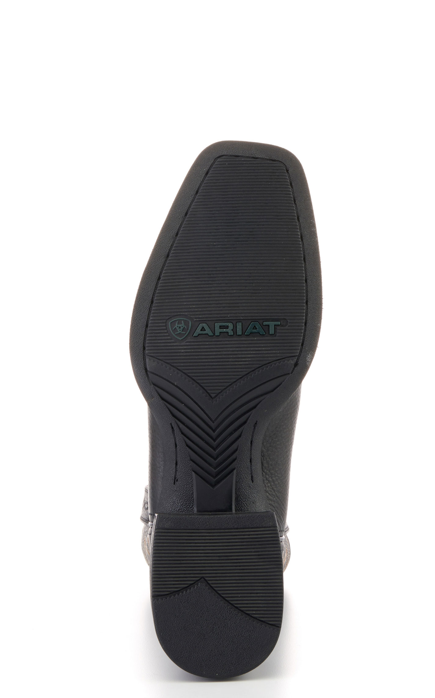 Ariat Men's Sport Herdsman Black Deertan Punchy Toe Cowboy Boots - Image 1