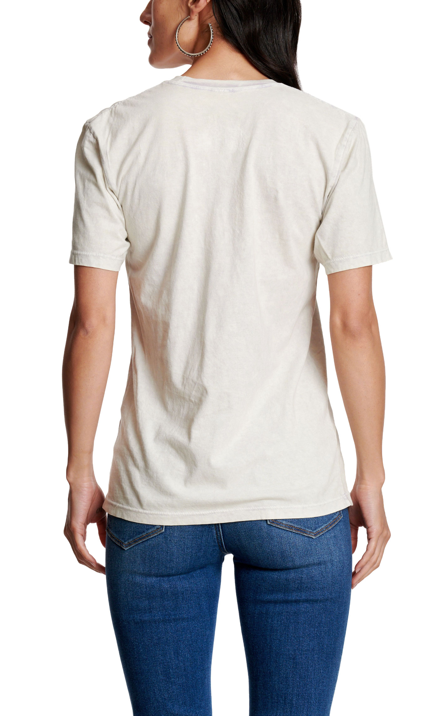 Lotus Fashion Women's Ivory Sketch Ranch Life Graphic T-Shirt - Image 3