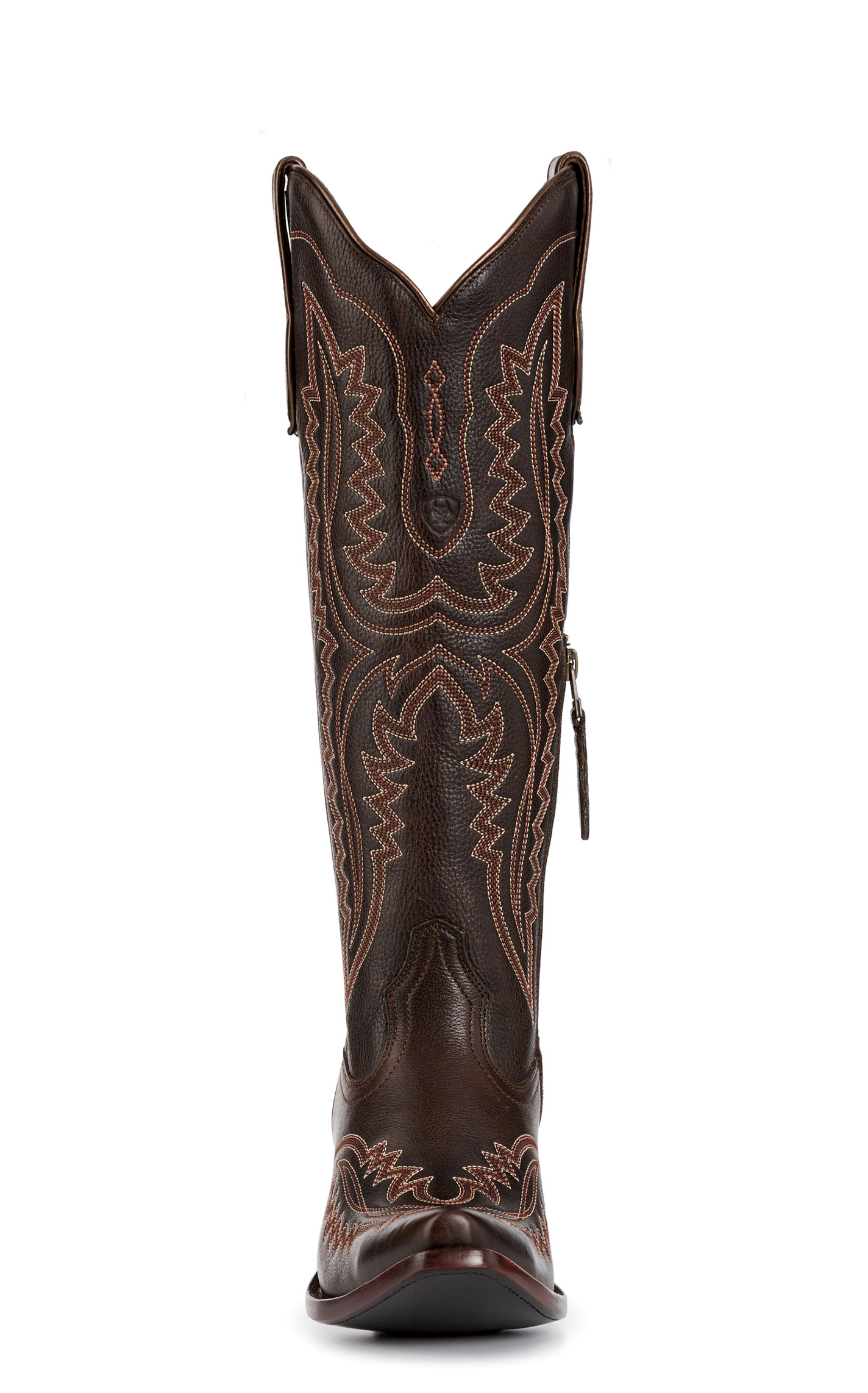 Ariat Women’s Casanova Rich Chocolate Snip Toe Tall Cowboy Boots - Image 1