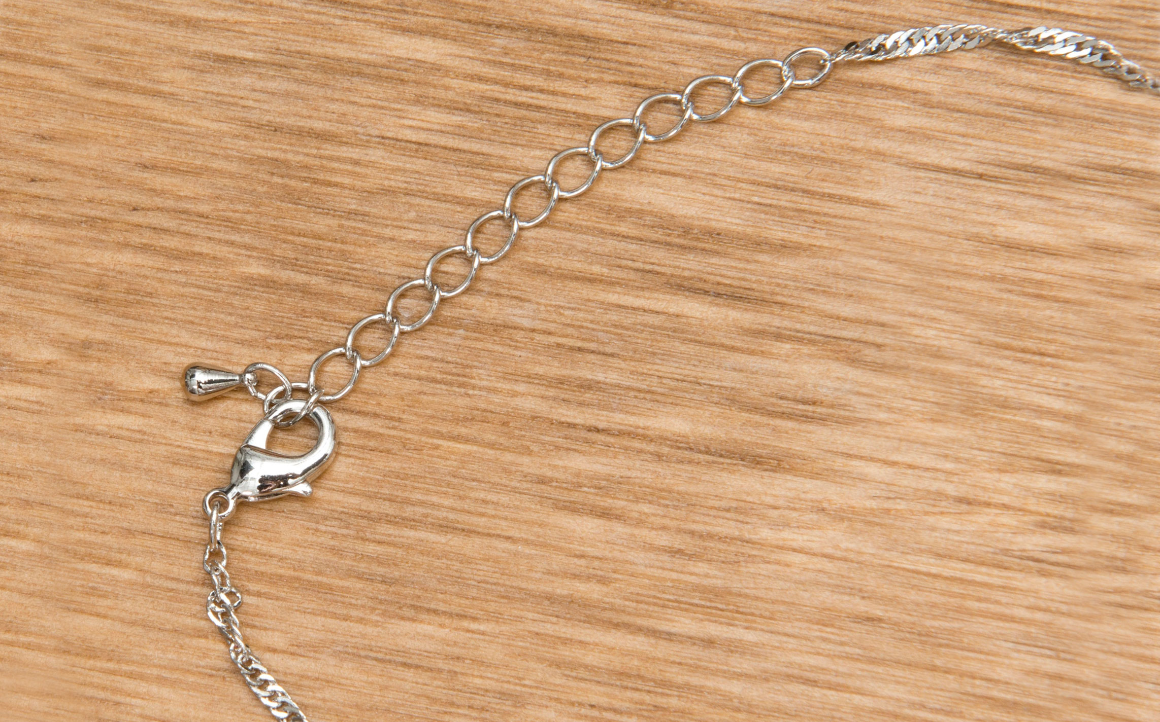 Montana Silversmiths Clear Rhinestone Horseshoe Necklace - Image 1