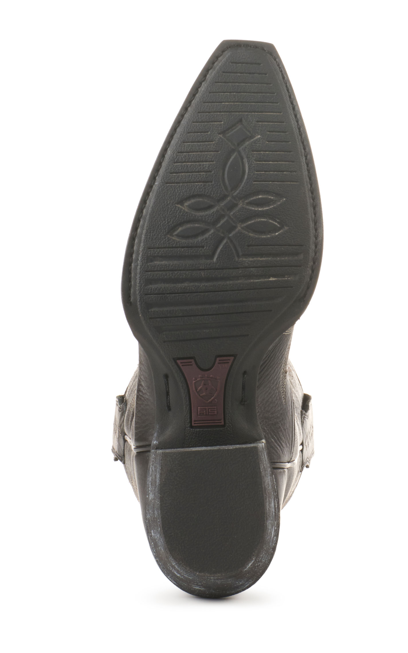 Ariat Women's Jennings Black StretchFit Wide Calf Snip Toe Cowboy Boots - Image 1