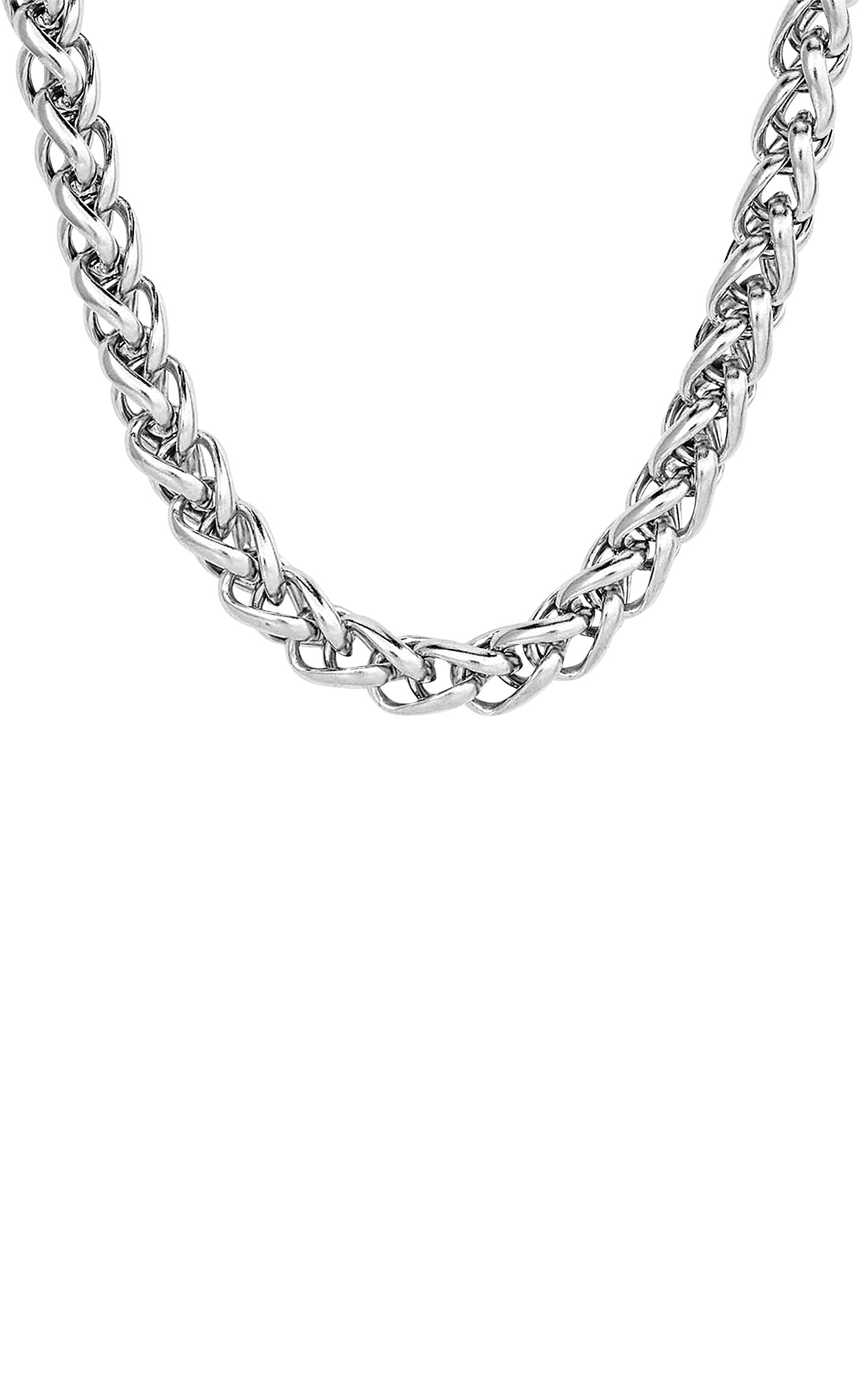 Montana Silversmiths Silver Wheat Link Chain Necklace - Image 1