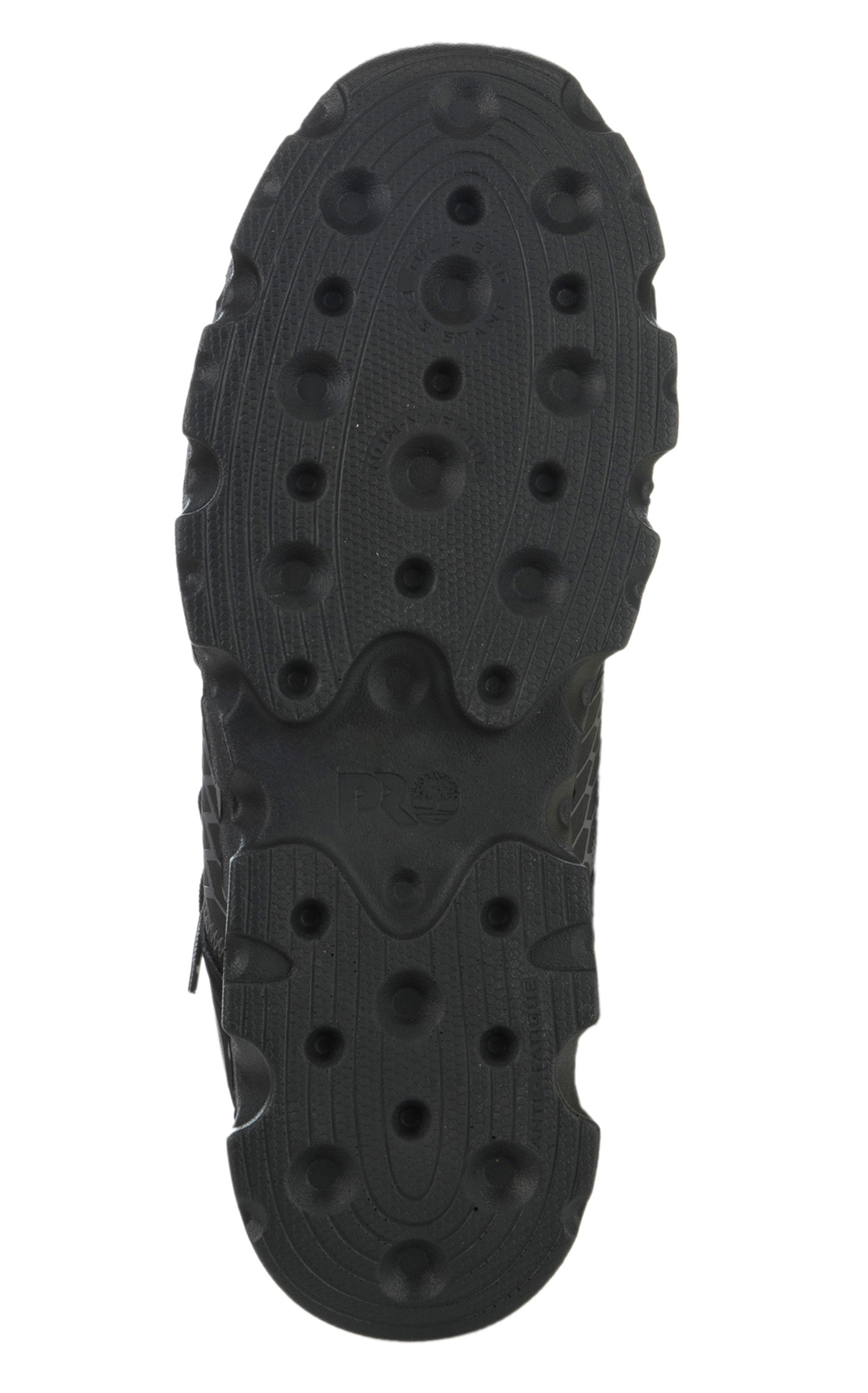 Timberland PRO Men's Powertrain Black Round Alloy Toe Lace Up Work Shoe - Image 1