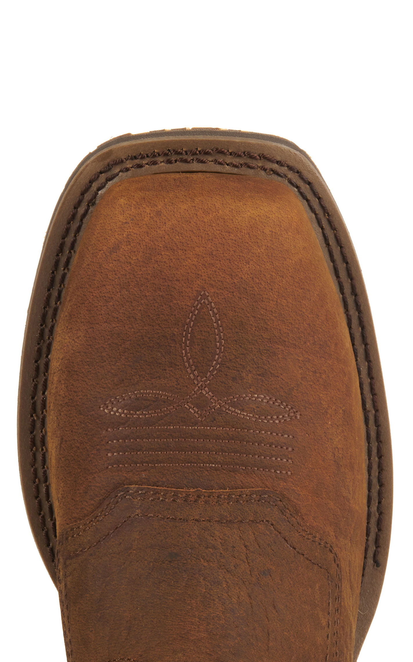 Double H Men's ICE Tan and Cream Wide Square Composite Toe Work Boots - Image 1