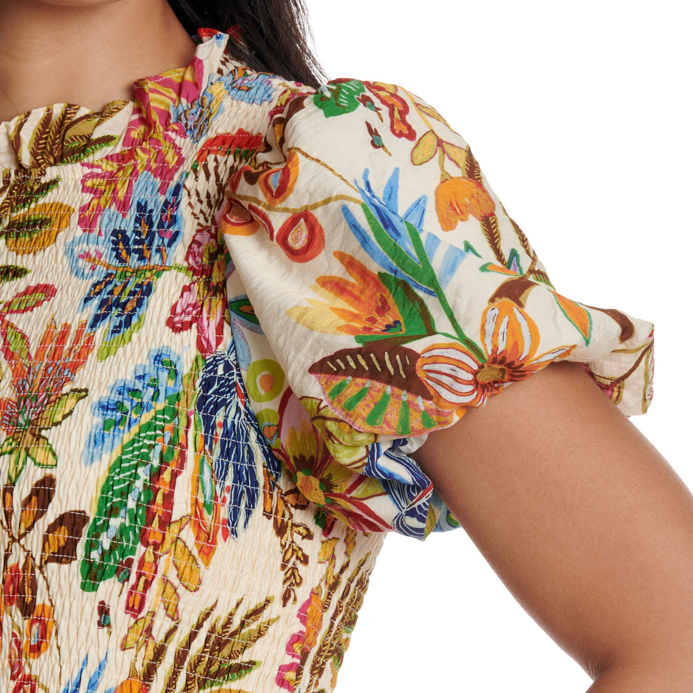 Pretty Follies Women's Multi Floral Print Maxi Dress - Image 1