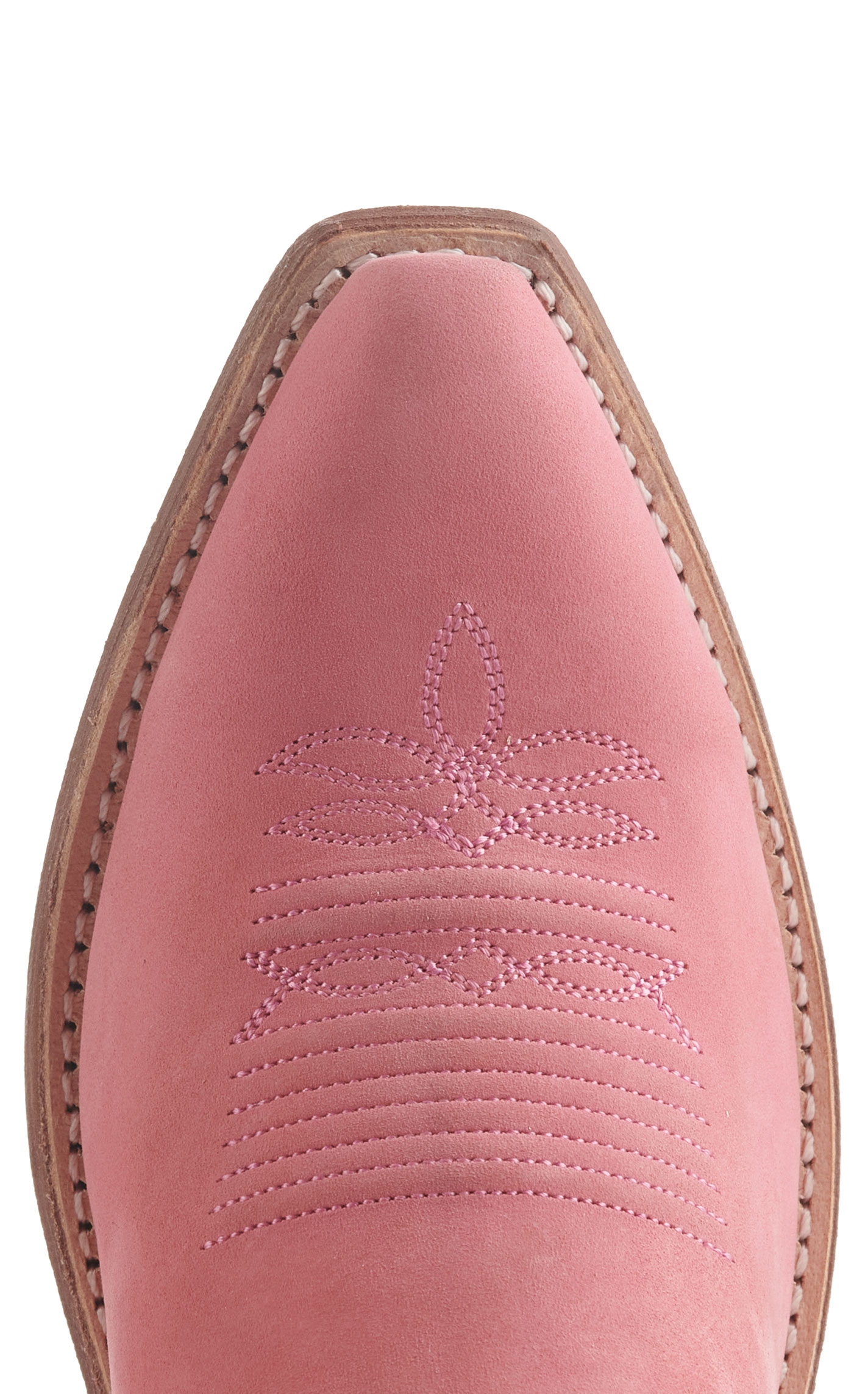 Old West Women's Bubblegum Pink Snip Toe Cowboy Boots - Image 1