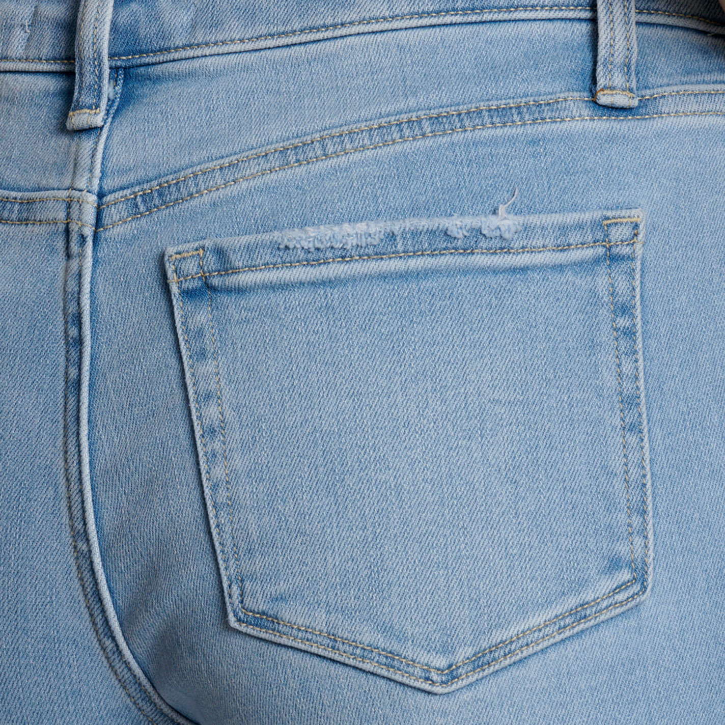Vervet Women's Light Wash Cropped & Cuffed Straight Leg Jeans - Image 1
