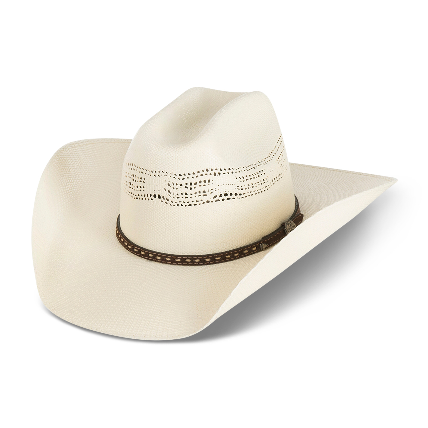 Cavender's Collection Bangora Ivory Cattleman Crown Cowboy Hat - Image 1