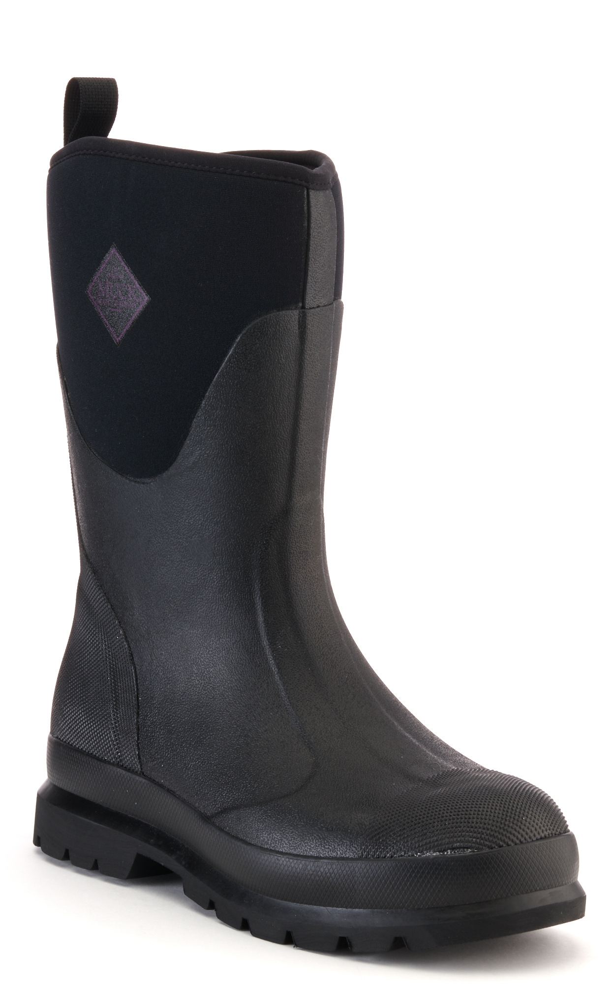 Muck Chore Classic Women's Black Mid Rise Waterproof Round Toe Rubber Boot - Image 1
