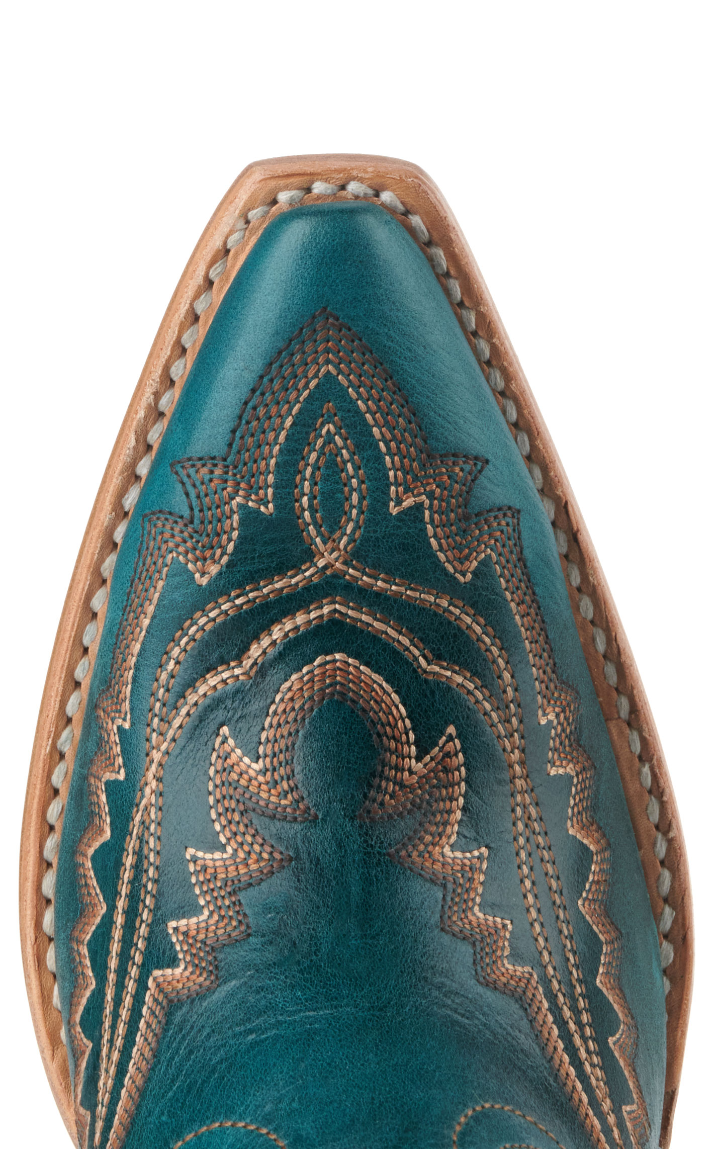 Ariat Women's Casanova Turquoise Snip Toe Tall Cowboy Boots - Image 1