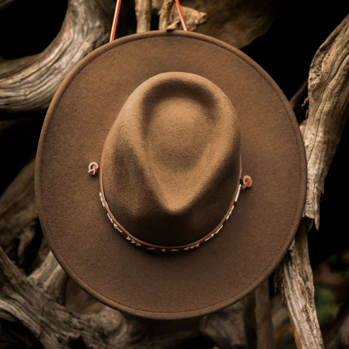 Stetson Santa Fe Crushable Tycoon Dri-Lex Wool Cowboy Hat - Image 1