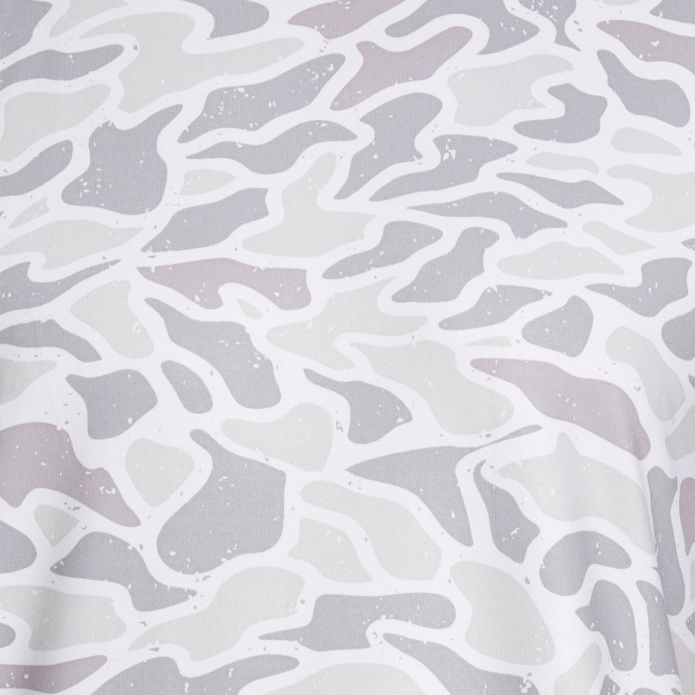 Burlebo Men's White Camo Go To Tee Performance T-Shirt - Image 1