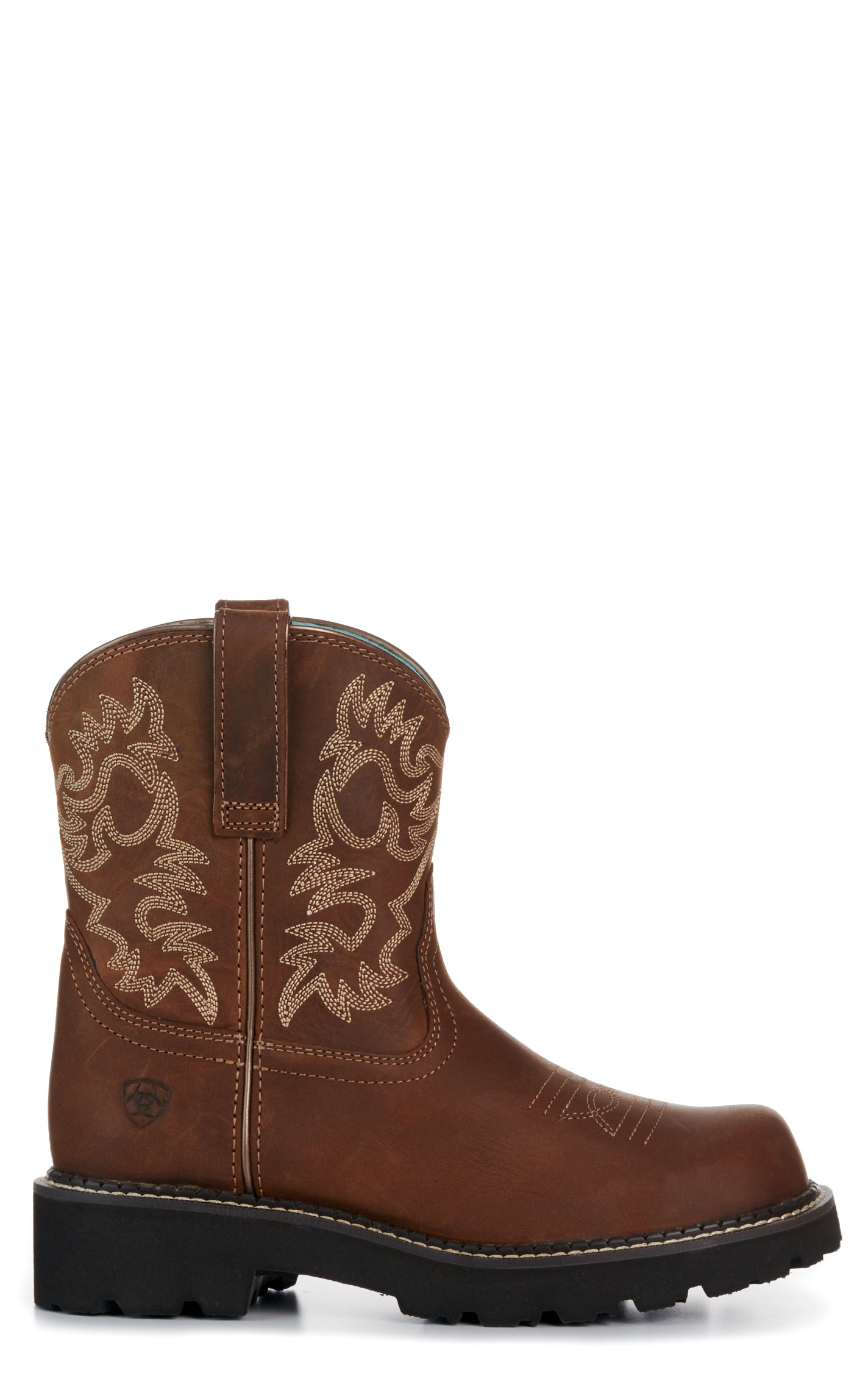 Ariat Women's Sassy Brown FatBaby Cowboy Boots - Image 1