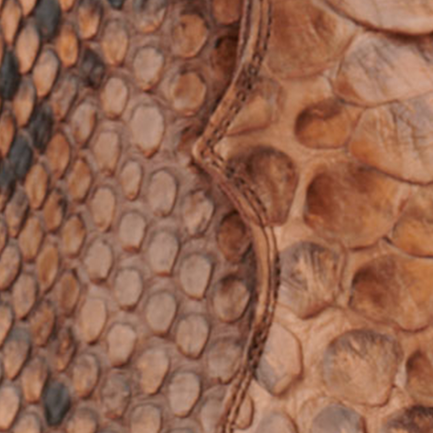 Cavender's Women's Camel Python Snip Toe Western Booties - Image 1