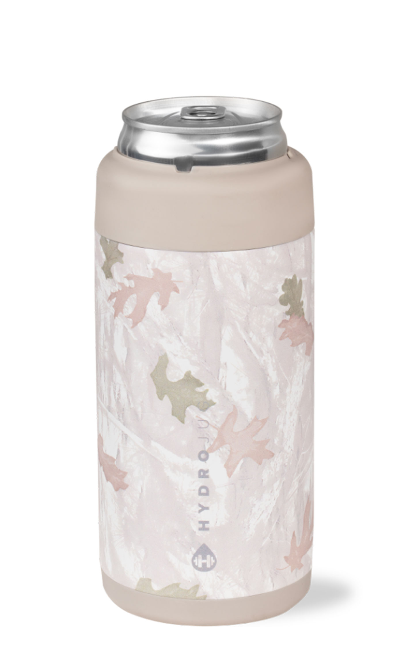 HydroJug Muted Camo Print 12 oz Slim Can Cooler - Image 1