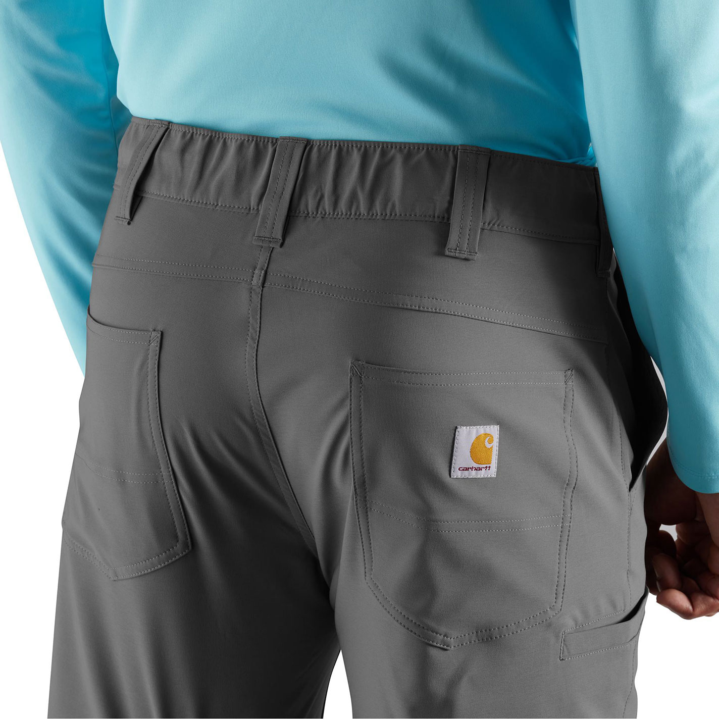 Carhartt Men's Force Sun Defender Steel Relaxed Fit Shorts - Image 1