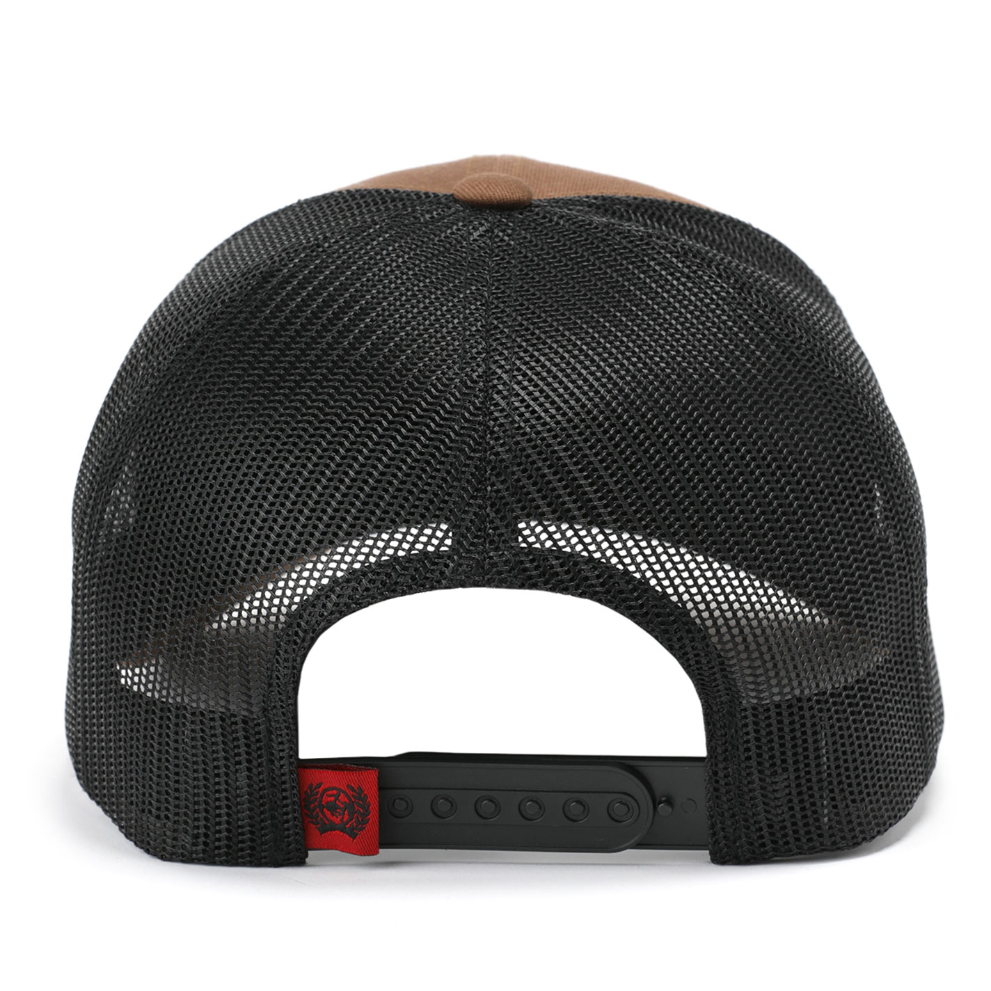 Cinch Brown and Black Shotgun Patch Mesh Snapback Cap - Image 1
