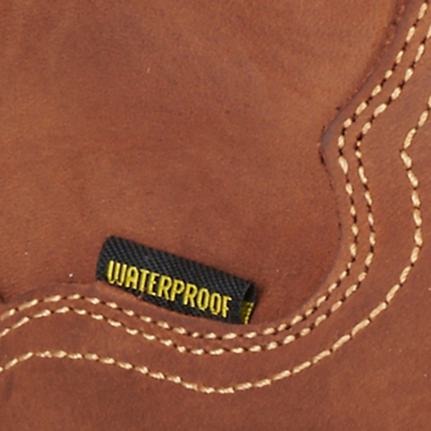 MEN 11IN  SADDLE TAN WP WD SQ TOE - Image 1