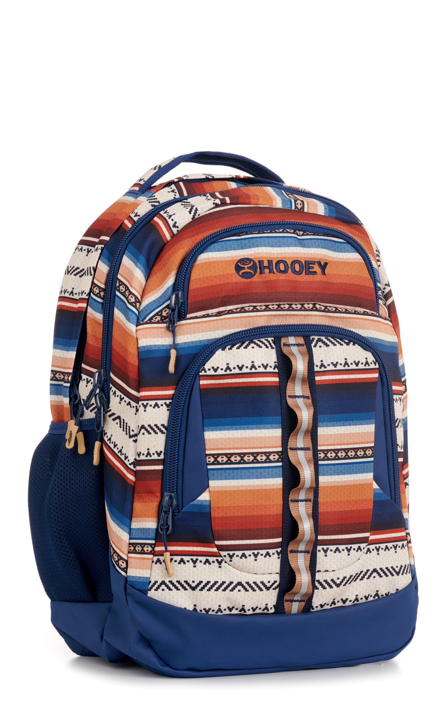Hooey Ox Navy & Tan Backpack - Image 1