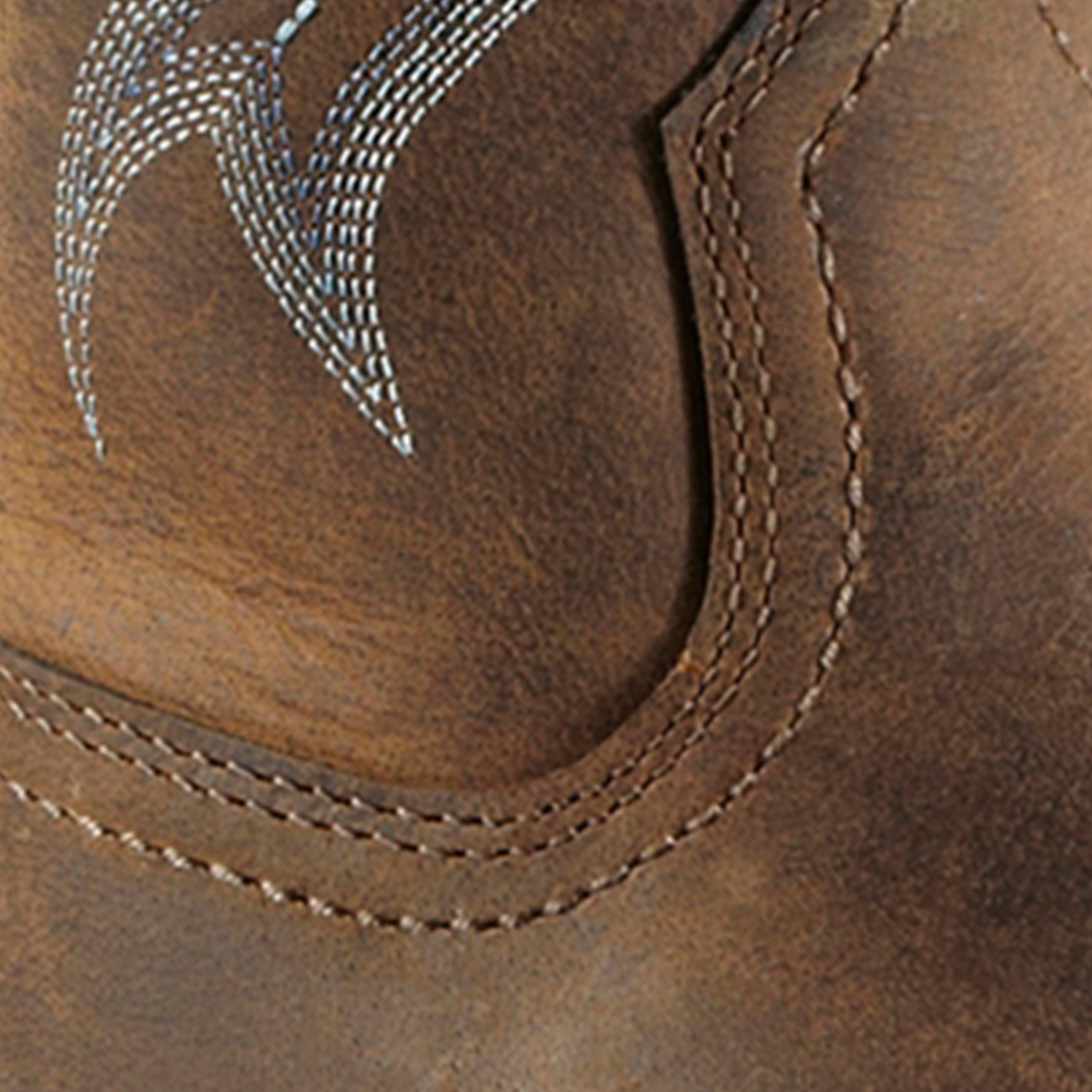 Ariat Men's Sport Outfitter Distressed Brown Wide Square Toe Cowboy Boots - Image 1