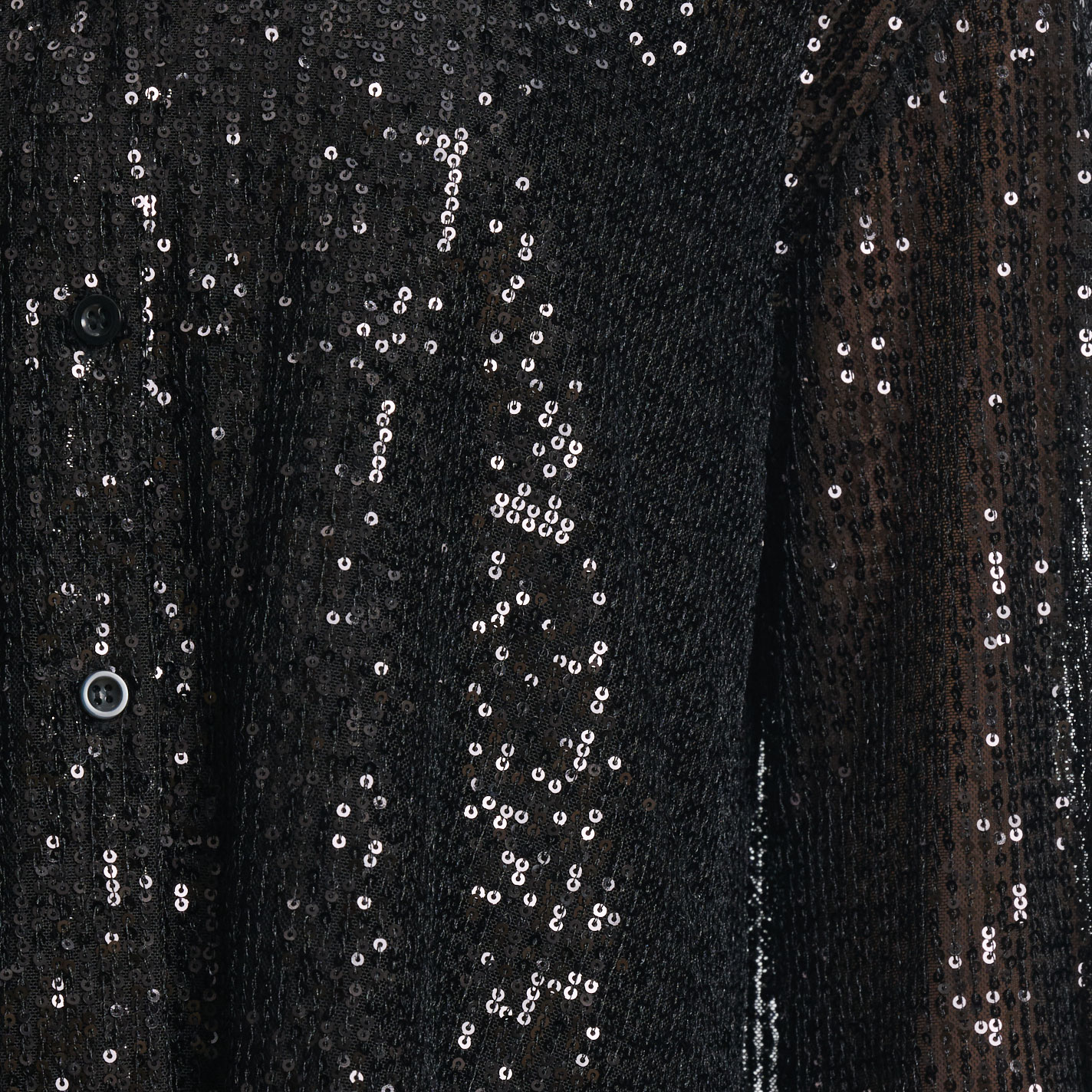 Moa Moa Women's Black Sequined Top - Image 1
