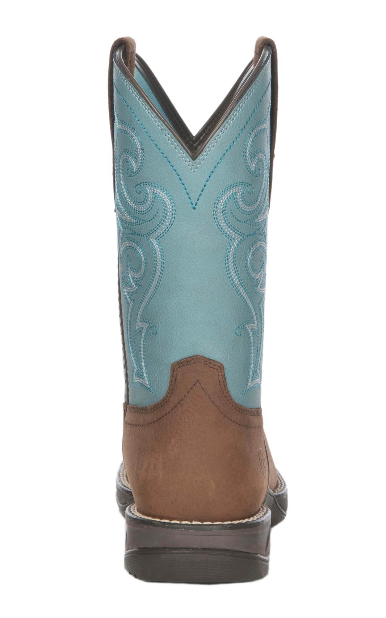 Ariat Women's Anthem Latigo Brown Arctic Square Composite Toe Work Boots - Image 1