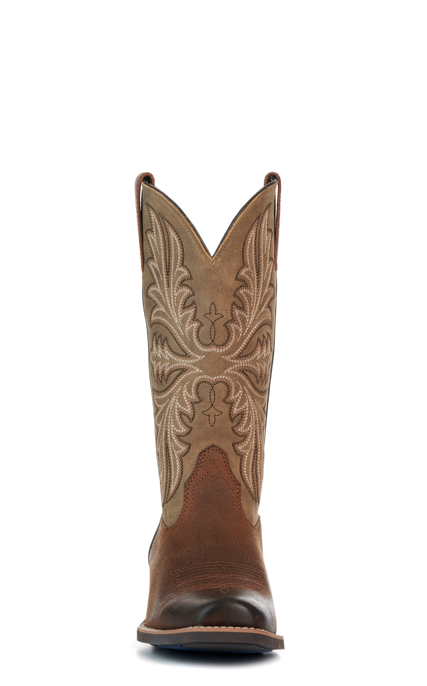Ariat Men's Earth Brown Bomber Narrow Cutter Toe Cowboy Boots - Image 1