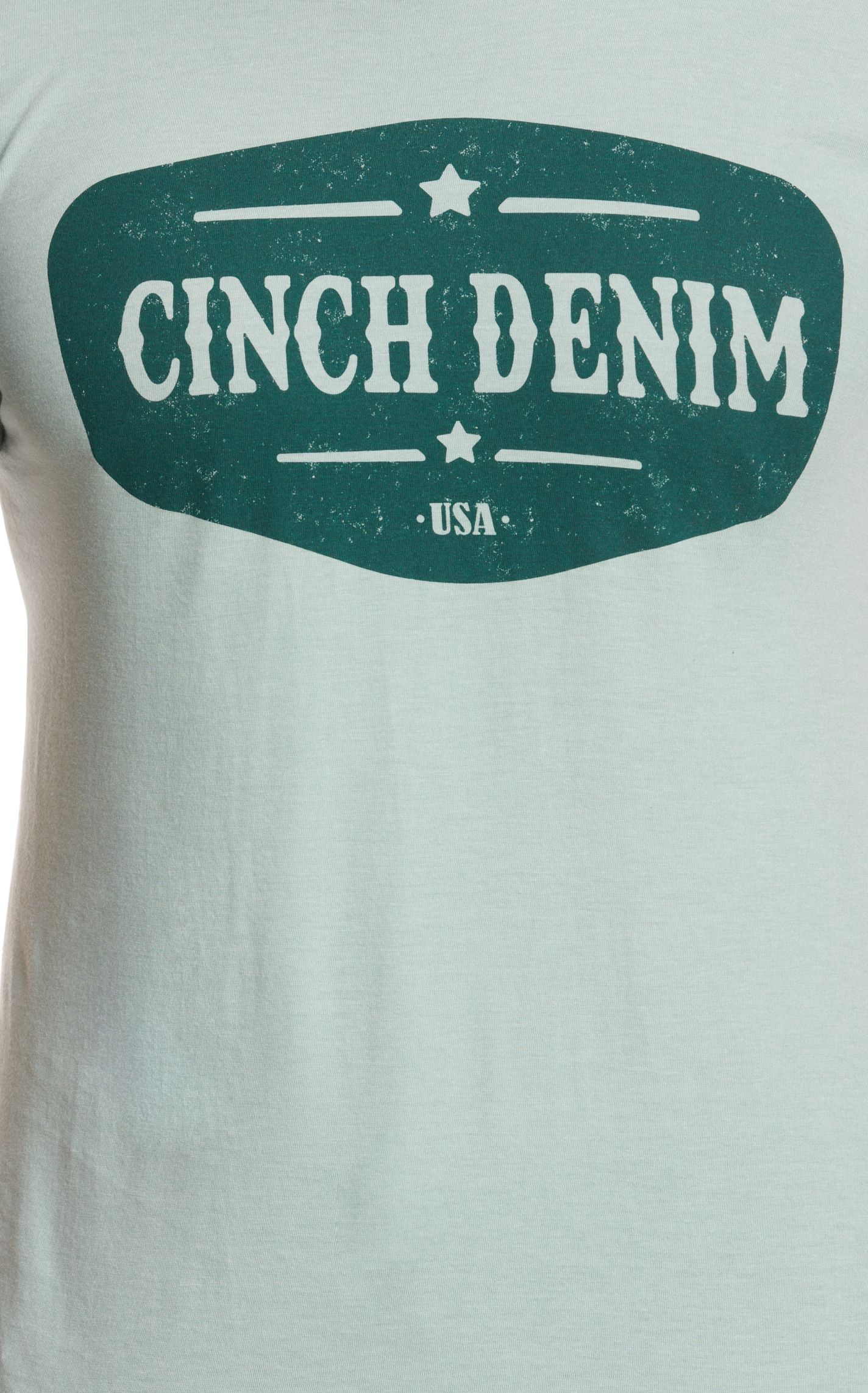 Cinch Men's Sweet Sage & Forest Logo Graphic Short Sleeve T-Shirt - Image 1