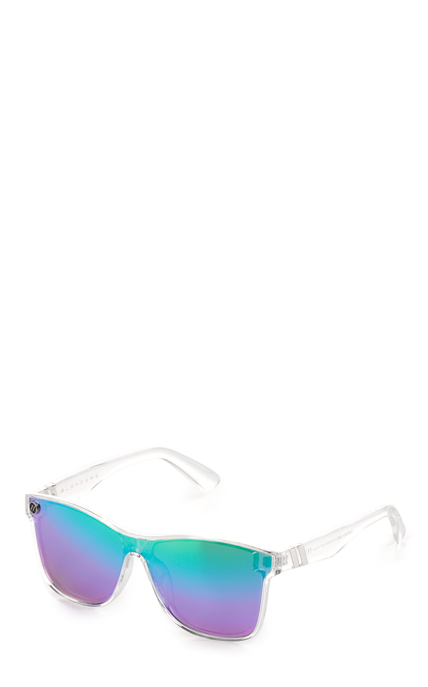 Blenders Eyewear Fantasyland Crystal Clear & Purple Blue Polarized Sunglasses - Image 1