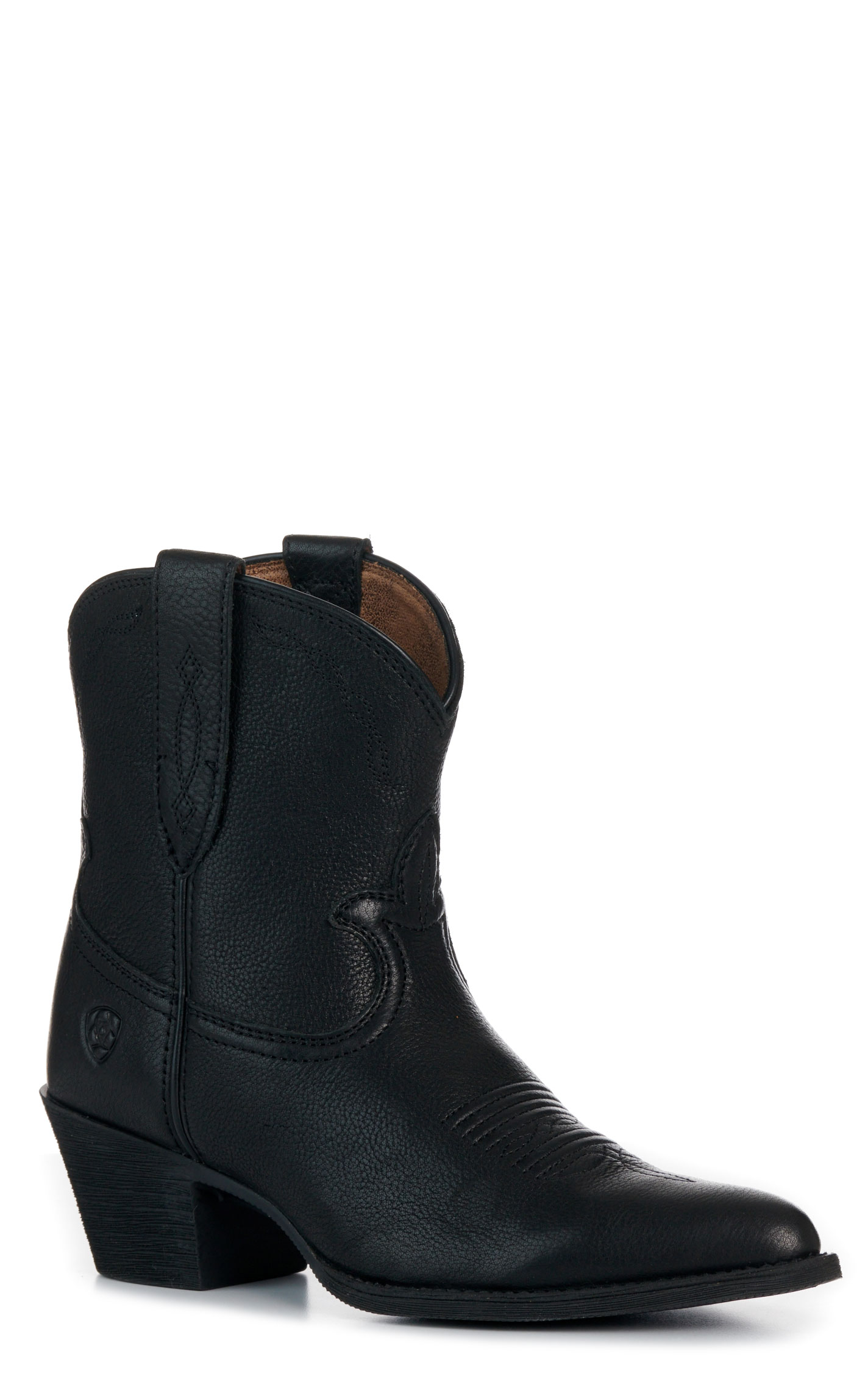 Ariat Women's Maggie Black Night J Toe Booties - Image 1